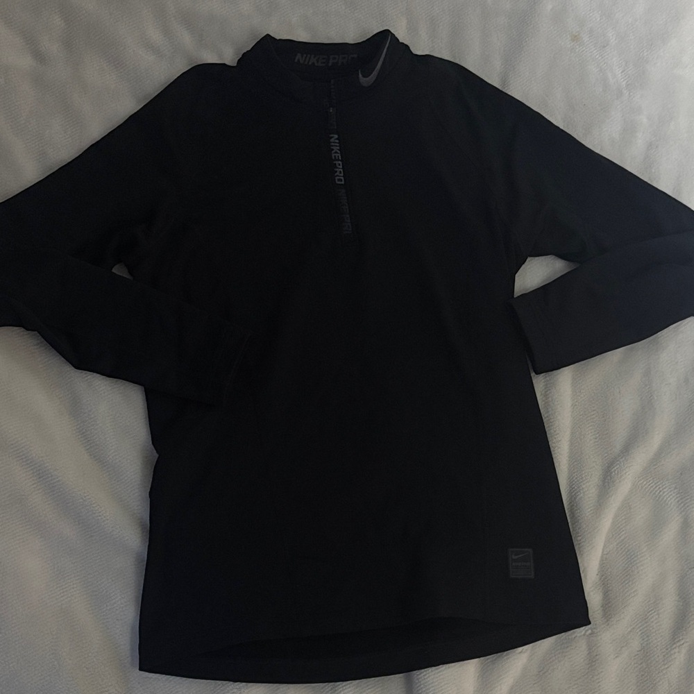 Nike Pro Men's Black Long Sleeve Tee
